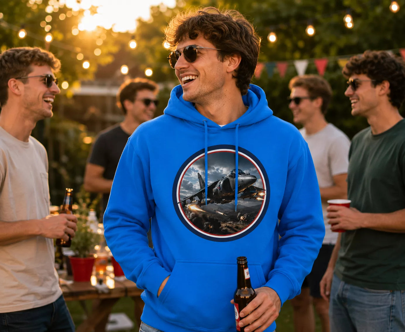England Harrier UK Squadron Classic Pullover Hoodie
