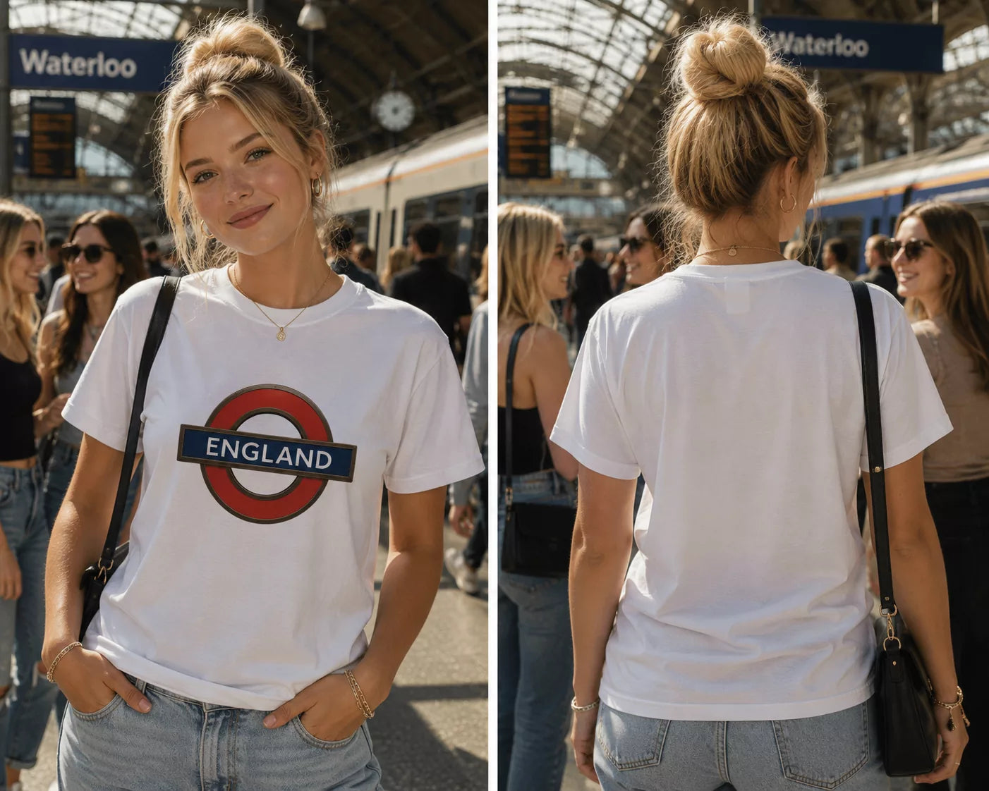England Underground Heavyweight Crewneck T-shirt