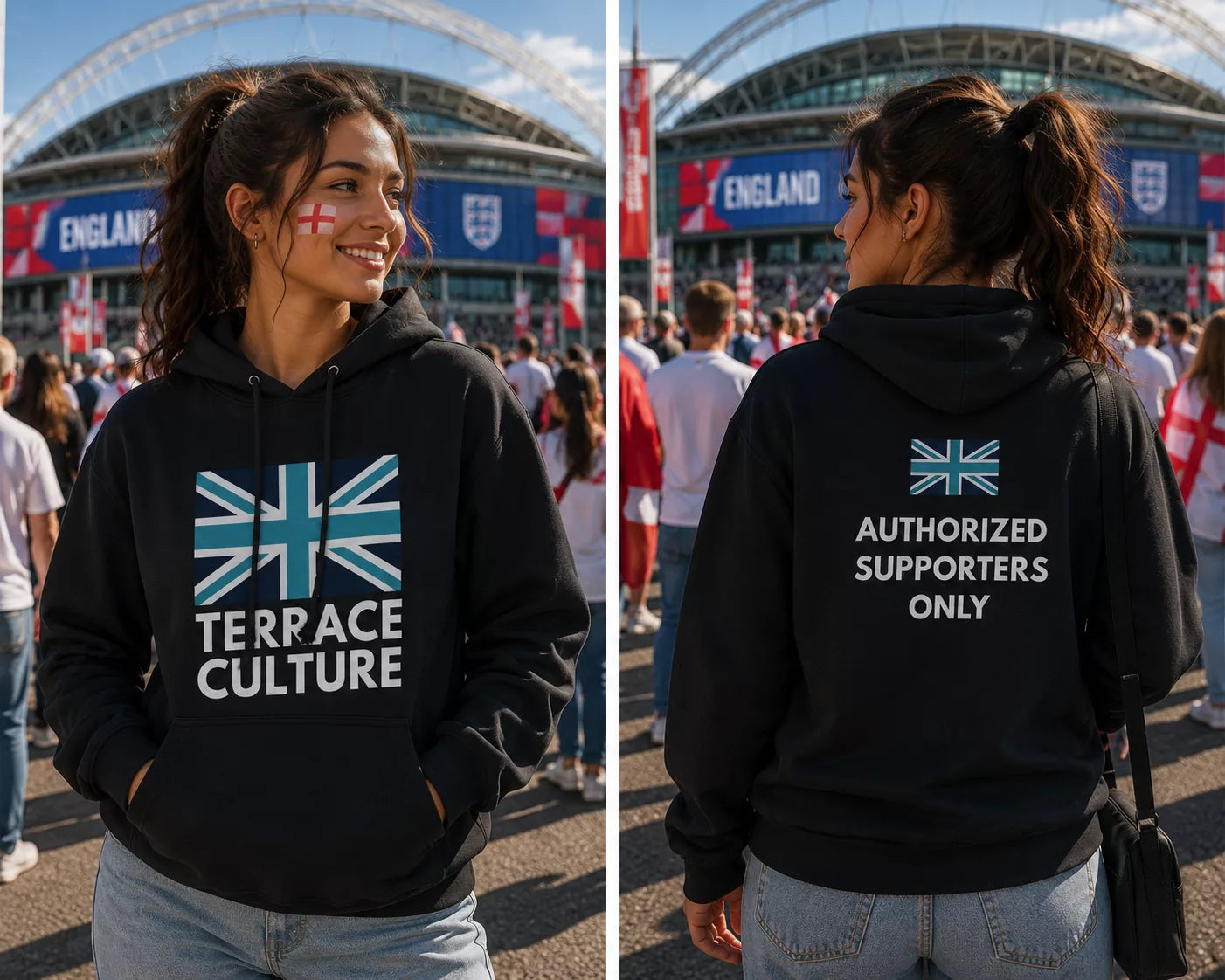 Premium Terrace Culture Womens Pullover Hoodie